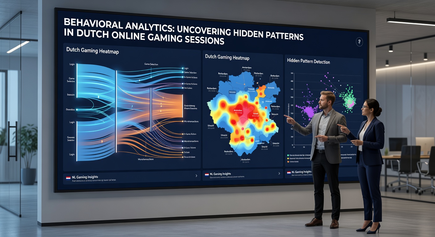 Grafieken met sessieduur en inzetpatronen uit Nederlandse online gaming data van 2026