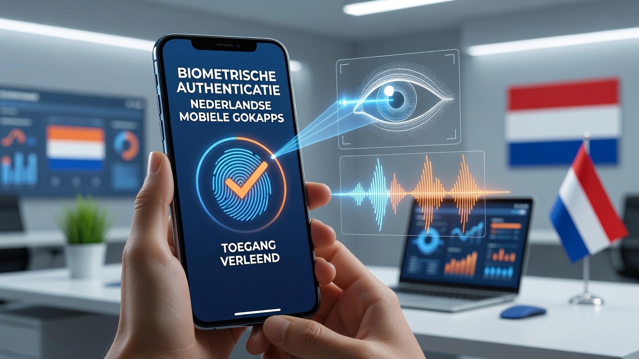 Biometrische authenticatie in Nederlandse mobiele gokapps