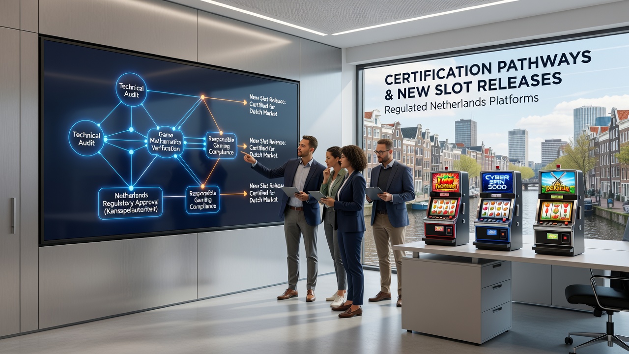 Certificeringsdocumenten en testprocedures voor nieuwe gokkasten in Nederland