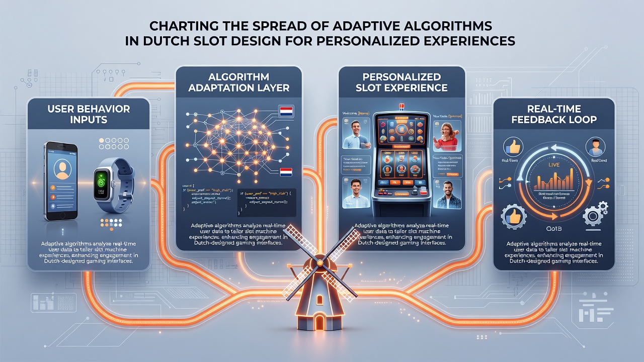 Grafiek van adaptieve algoritme-implementatie in Nederlandse slots met personalisatievoorbeelden