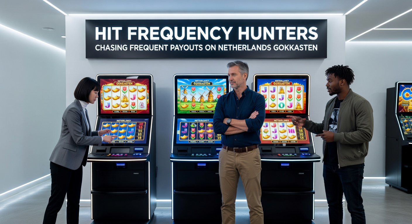 Speler achter een gokkast met frequent vallende symbolen en kleine winsten die zich opstapelen op het scherm