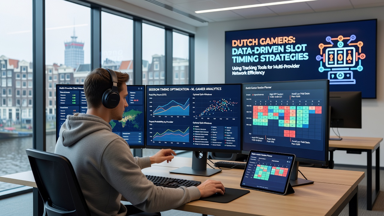 Grafieken van sessietiming optimalisatie met tracking tools op Nederlandse slot netwerken