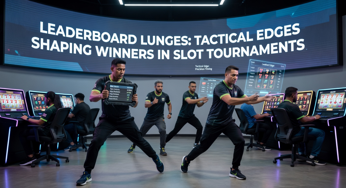 Close-up van een leaderboard met top scorers, grafieken die tactische patronen tonen zoals piek bets en multiplier hits tijdens een intens slot toernooi
