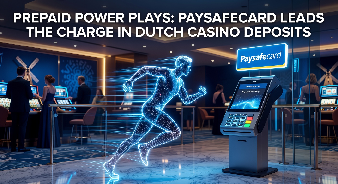 Paysafecard voucher in gebruik bij een Nederlands online casino, met focus op veilige stortingsschermen en prepaid kaarten