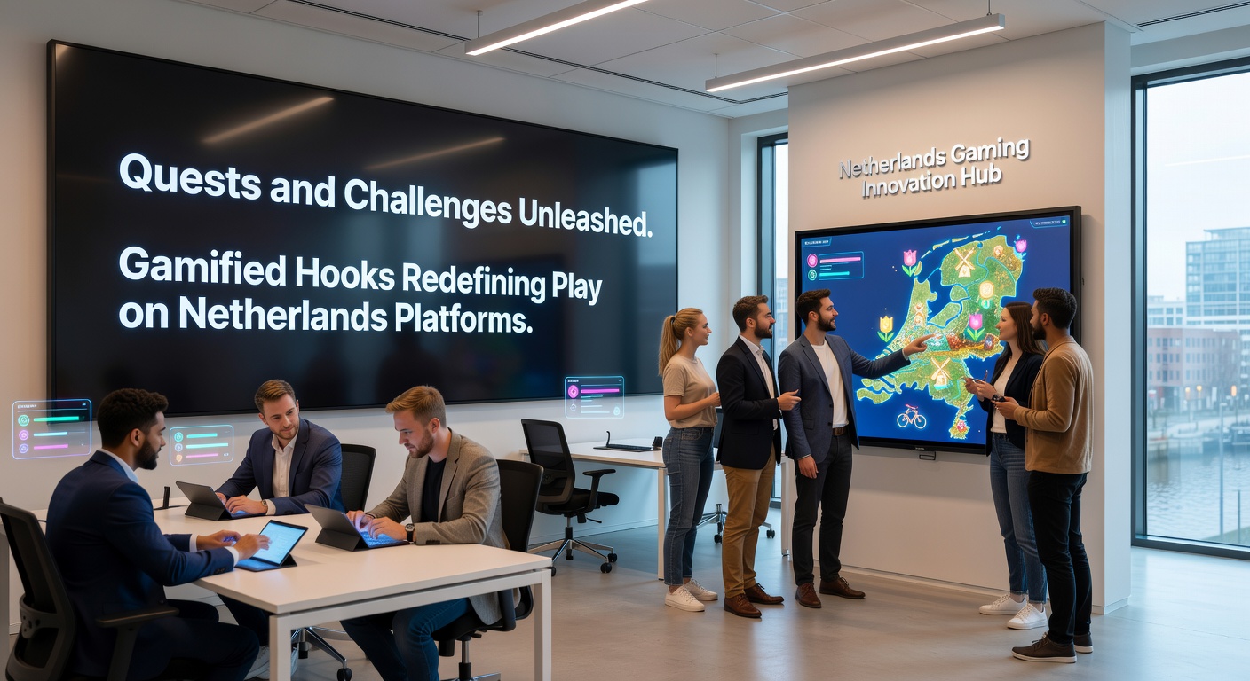 Een leaderboard met quests en challenges op een Nederlands platform, spelers racen naar de top met gamified beloningen