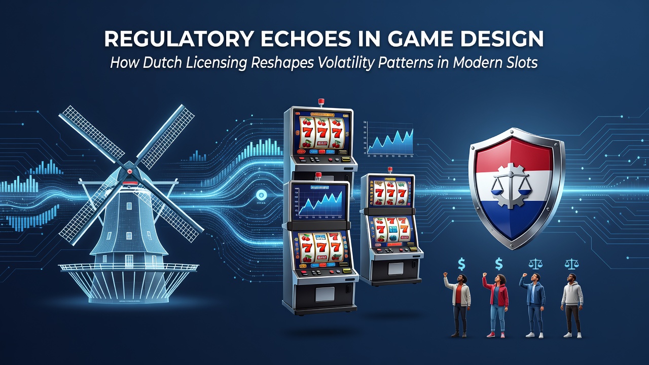 Illustratie van Nederlandse casino regelgeving en slotontwerp