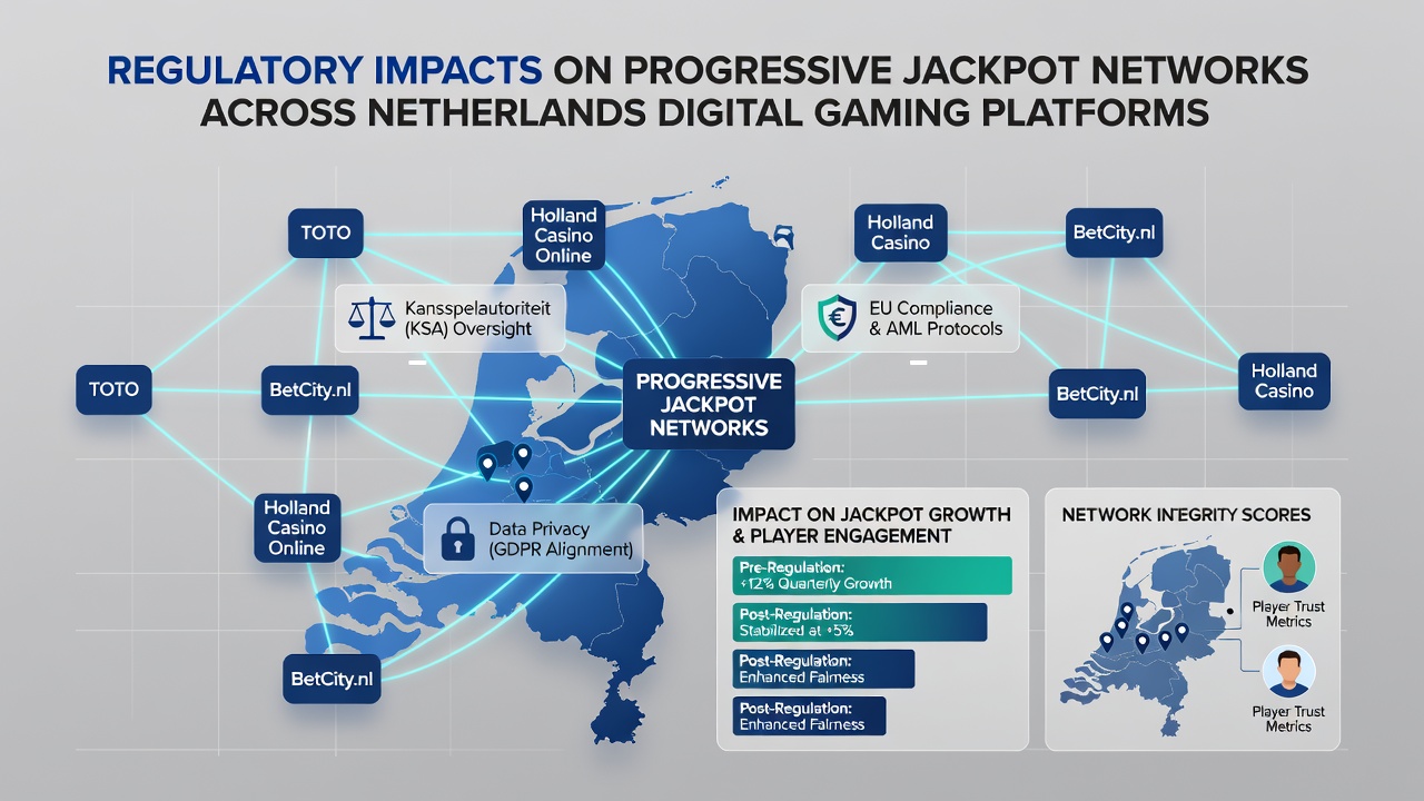Technische weergave van jackpot accumulatie systemen onder Nederlandse regelgeving met data visualisaties