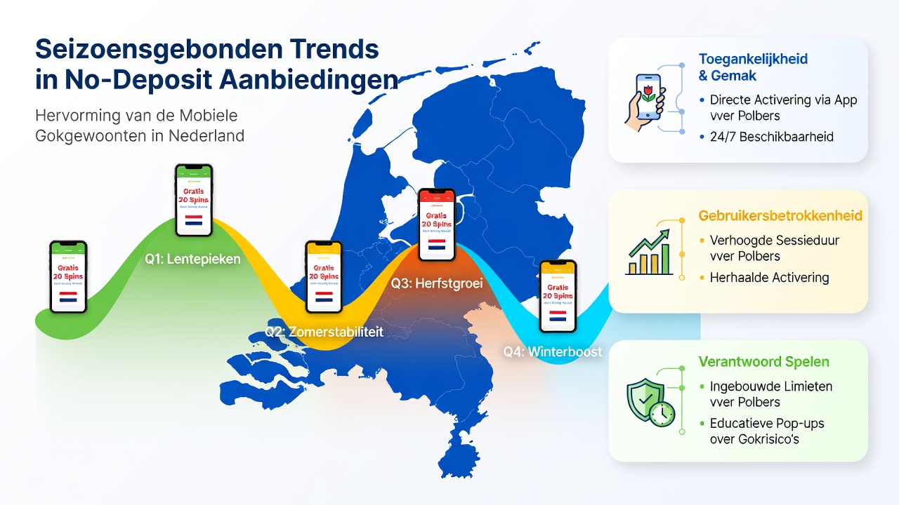 Analyse van mobiele gokactiviteit tijdens seizoensgebonden no-deposit campagnes
