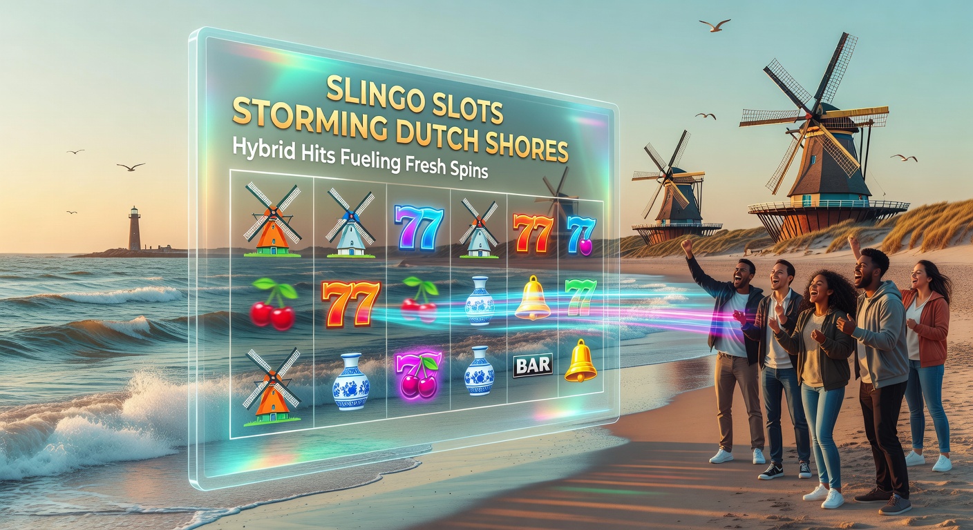 Schermafbeelding van een Slingo-slot met roterende rollen en bingo-kaart, typisch voor Nederlandse online casino platforms