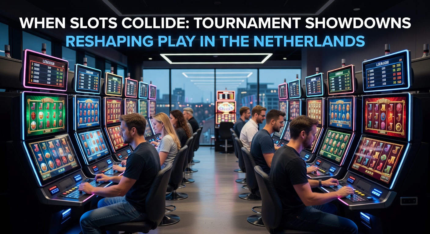 Spannende slottoernooi-showdown met spelers die strijden om de topposities op leaderboards in Nederlandse online casino's